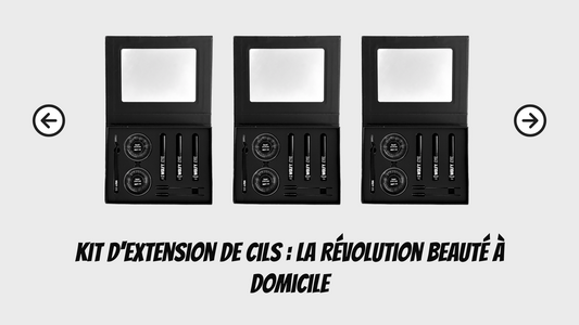Obtenez des cils éblouissants avec nos kits d'extension de cils qui durent jusqu’à 7 jours !