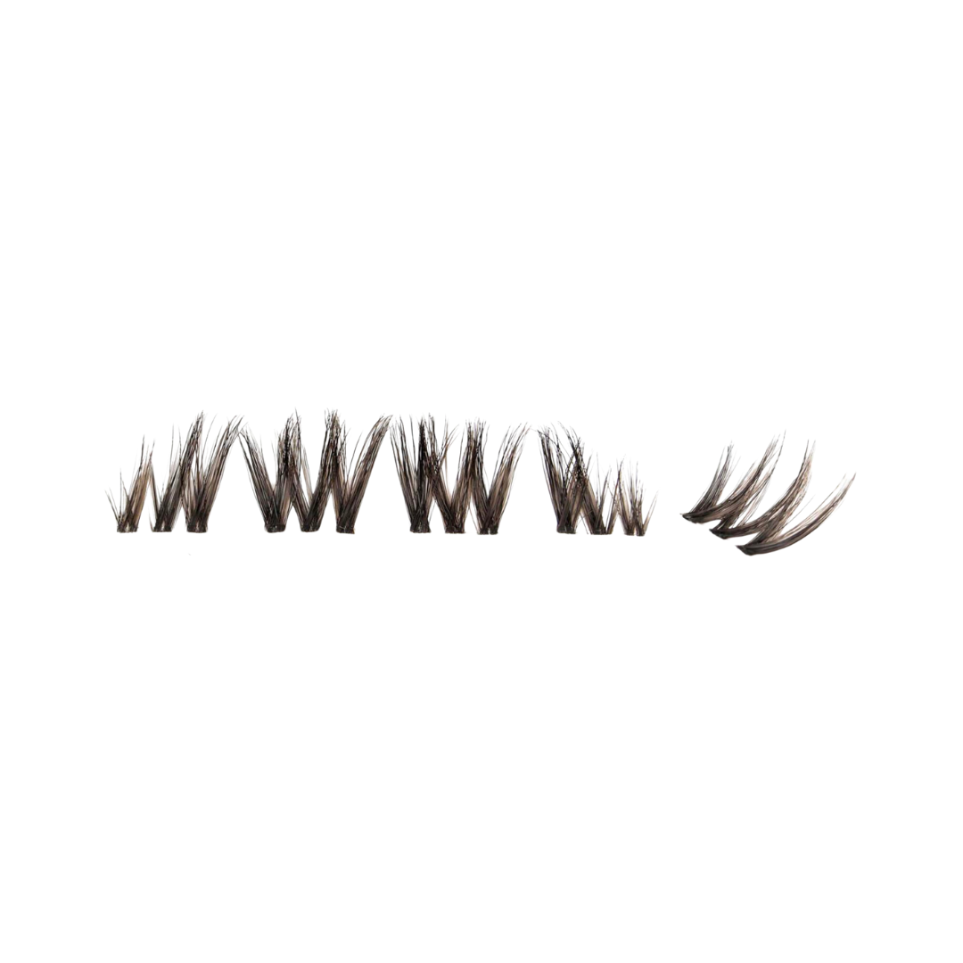 Grappes de faux cils permanents marron pour faire des extensions de cils maison - Espresso 2