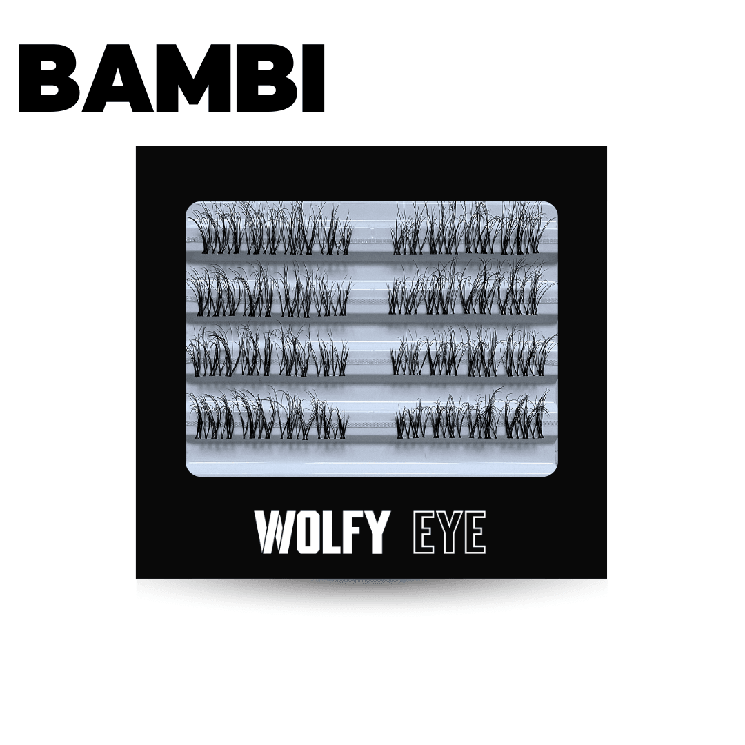 Bambi - Faux cils permanents noir - Wolfy Eye