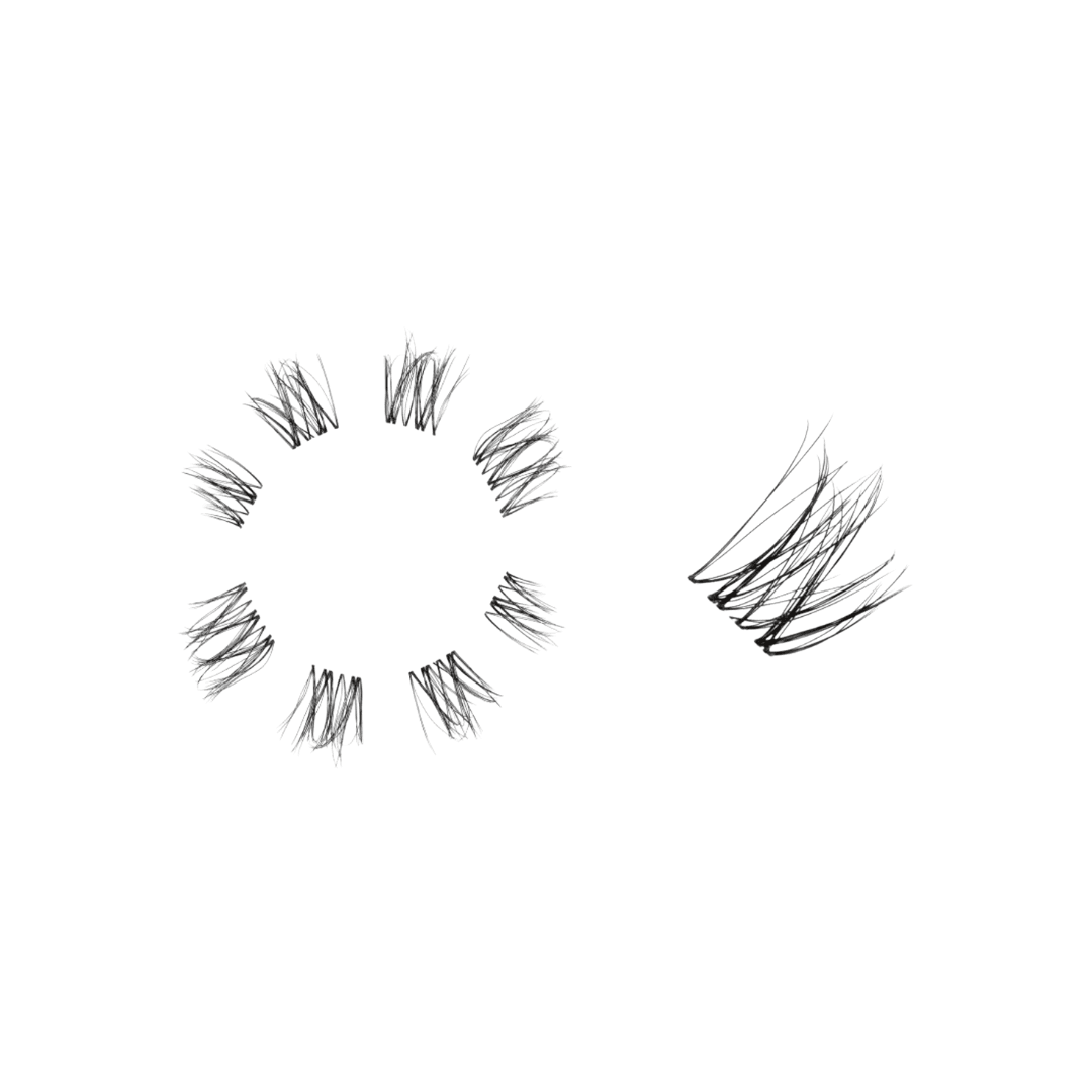 Bambi - Faux cils permanents noir - Wolfy Eye
