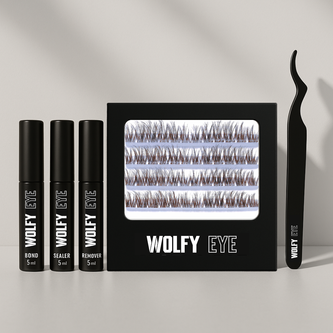 Kit Extension de Cils Maison - Marron