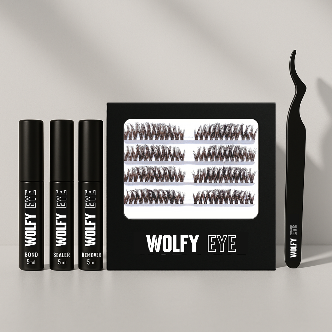 Kit Extension de Cils Maison - Marron