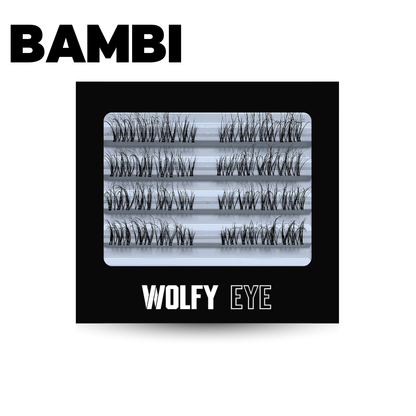 Bambi - Faux cils permanents noir