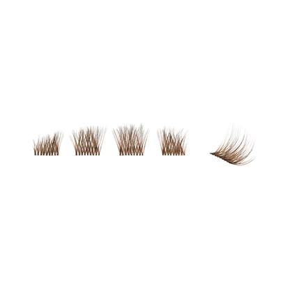 Faux cils permanents pour faire des extensions de cils maison - Couleur Blond Champagne