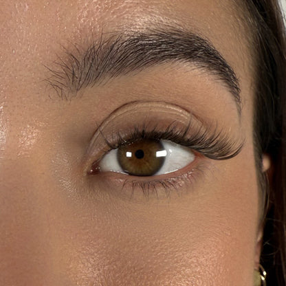 Mocha - Faux cils permanents marron